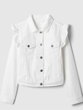 GAP Ruffle Denim Jean Jacket | LIKE NEW!